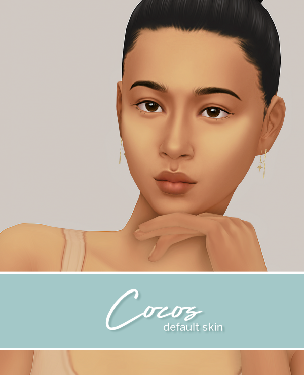Maxis Match COCOS a default non default skin by simsfinds - The Sims 4 Custom Content