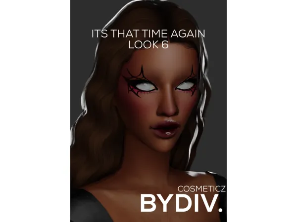 Alpha IT'S THAT TIME AGAIN Look 6 by [BYDIV] - The Sims 4 Custom Content