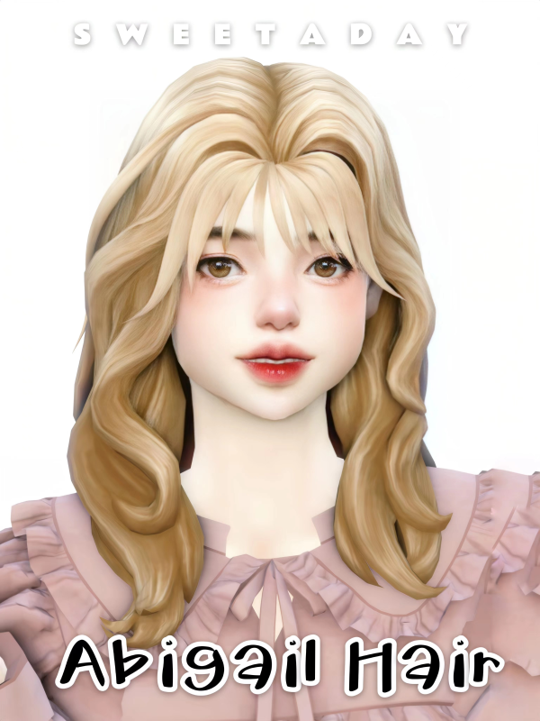 Maxis Match Dazai Osamu Hair(Early AccessDecember 17th 2022) by simsfinds - The Sims 4 Custom Content