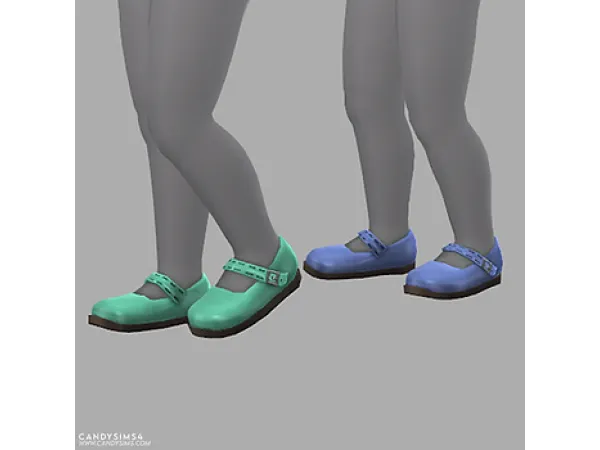 Maxis Match BASE GAME MARY JANES - The Sims 4 Custom Content