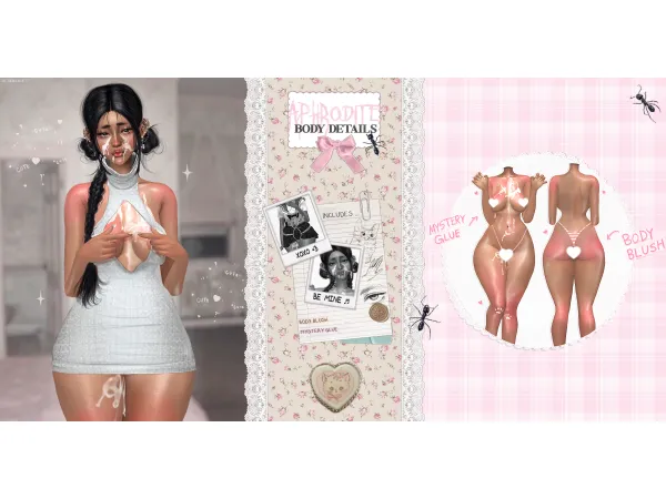 Alpha Aphrodite Body Details - The Sims 4 Custom Content