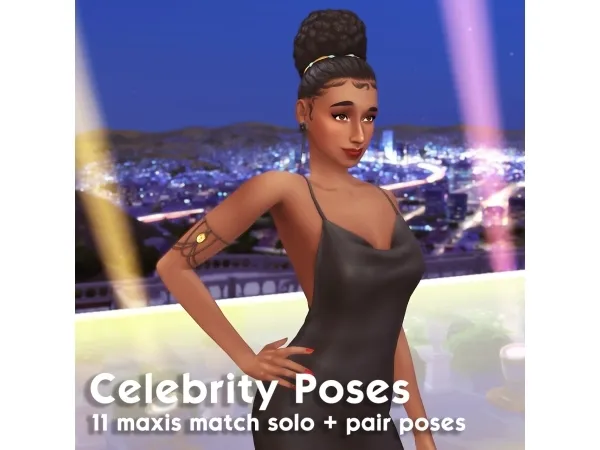 Mix Celebrity Poses - The Sims 4 Custom Content