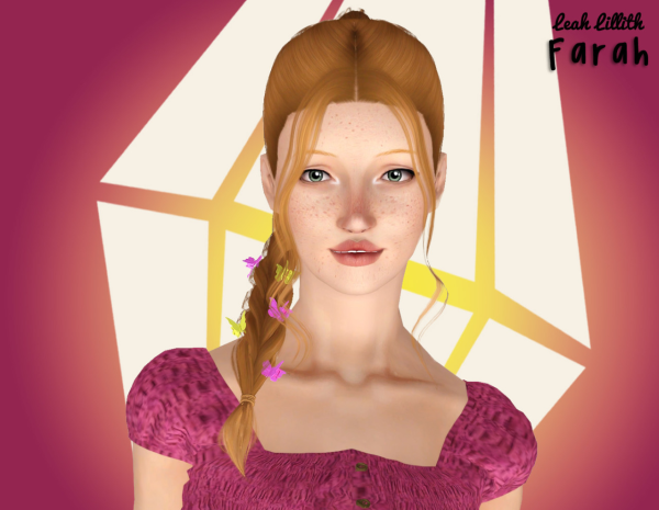 Leah Lillith Farah S3 and Age Conversion by simsfinds - The Sims 3 Custom Content