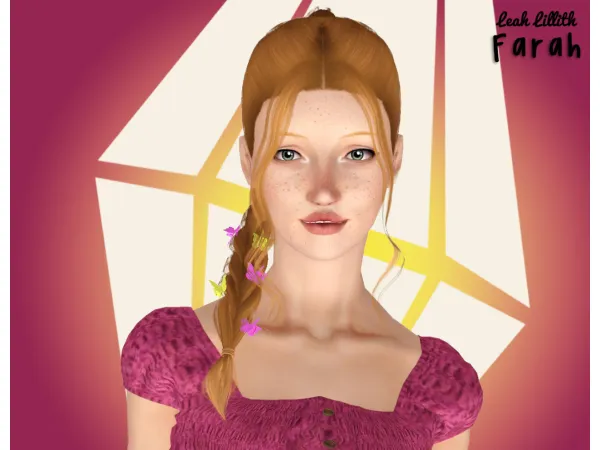 Leah Lillith Farah S3 and Age Conversion - The Sims 3 Custom Content