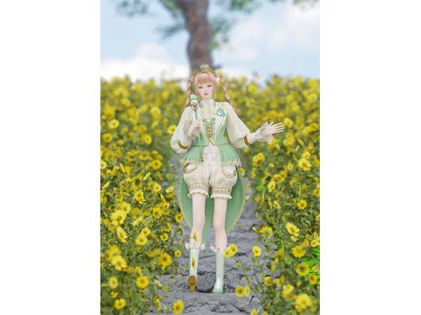 Alpha DOWNLOAD Shining Nikki Green Fields of Wild by Simsonico - The Sims 4 Custom Content