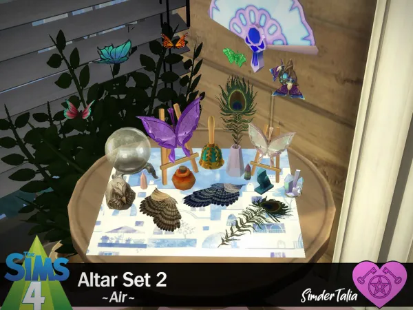 Maxis Match Altar Set 2 - The Sims 4 Custom Content
