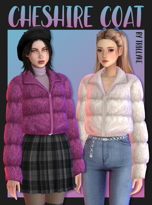 Maxis Match Cheshire Coat by simsfinds - The Sims 4 Custom Content