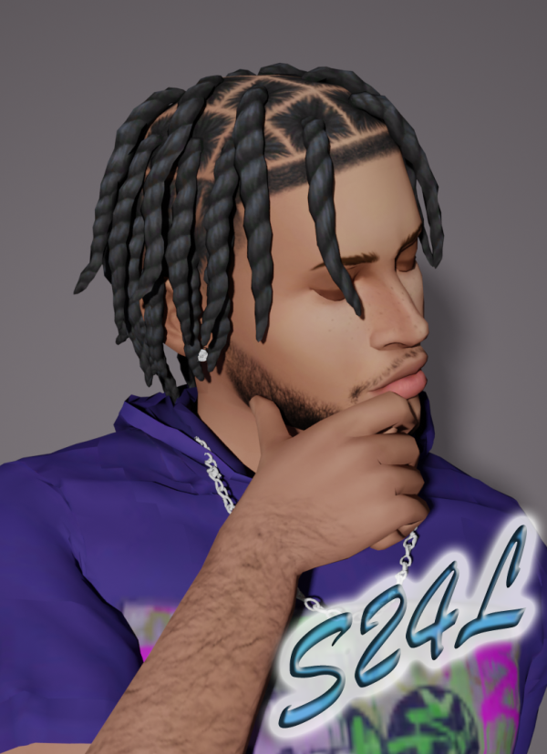 Maxis Match Base game twist full head by simsfinds - The Sims 4 Custom Content