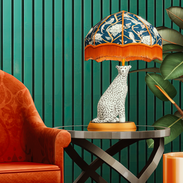 Maxis Match Queenie Cheetah Lamp by simsfinds - The Sims 4 Custom Content