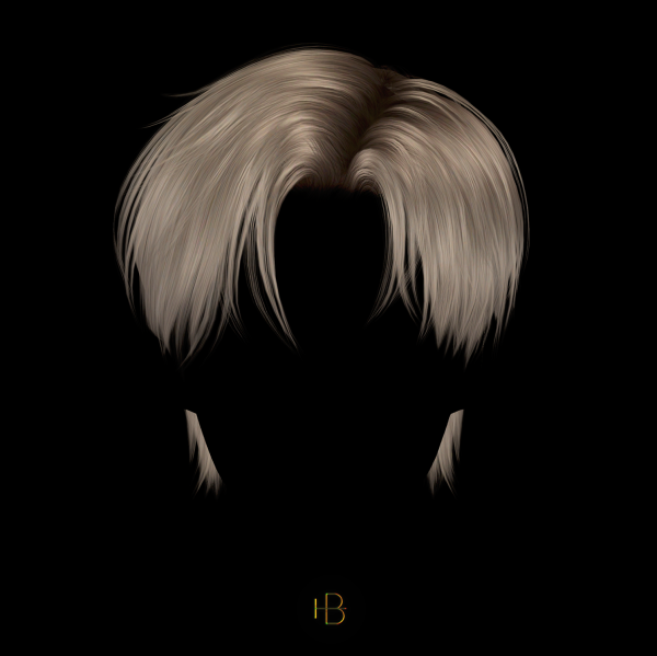 Alpha HAIR 63 DRUM by simsfinds - The Sims 4 Custom Content