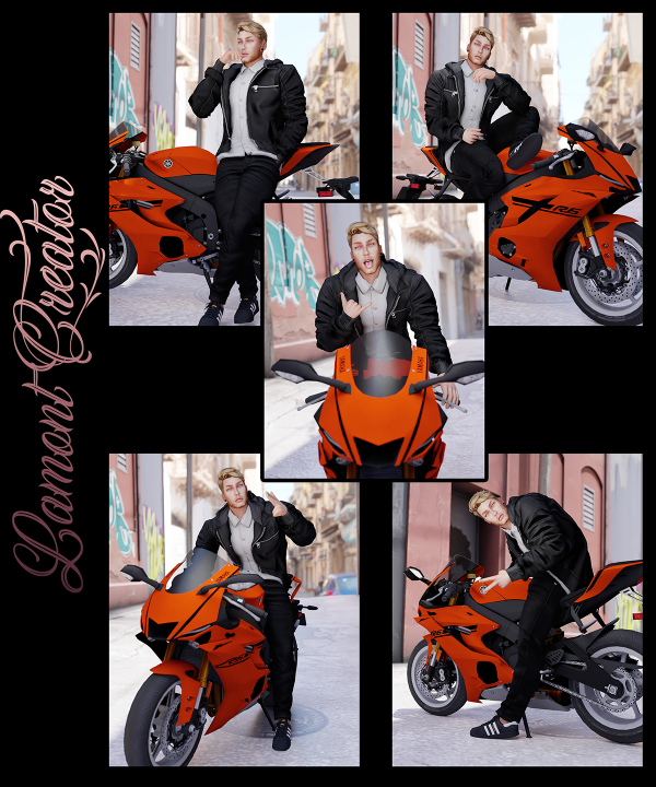 Mix Motorcycle 2 by lamontcreatorr - The Sims 4 Custom Content