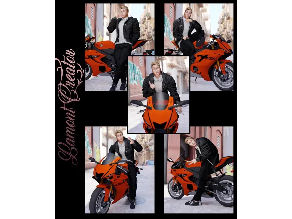 Mix Motorcycle 2 - The Sims 4 Custom Content