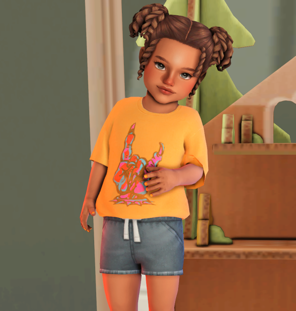 Maxis Match toddler sim dump by simsfinds - The Sims 4 Custom Content