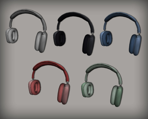 Air Pod Max Accessory for by simsfinds - The Sims 2 Custom Content