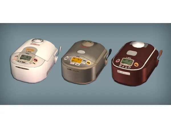 Rice Cooker Functional for - The Sims 2 Custom Content