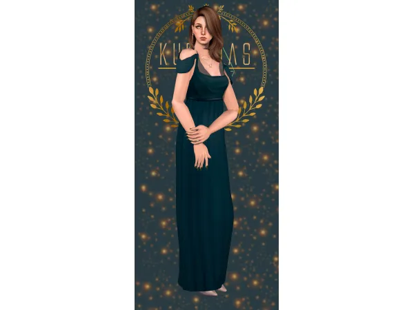 Kurimas4t2_VenusDress_MF - The Sims 2 Custom Content
