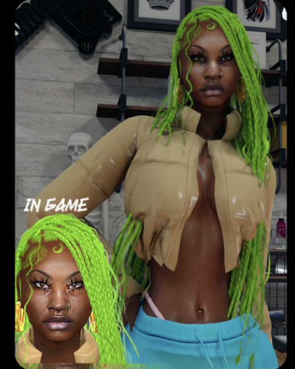 Alpha SMS (SimMaskStudio) Mishau Skin Mask by simsfinds - The Sims 4 Custom Content
