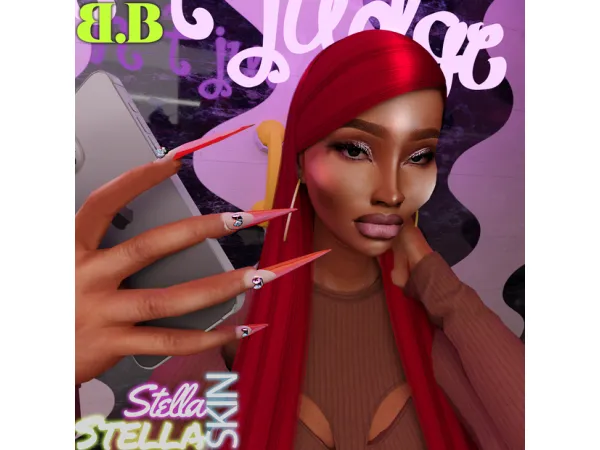 Alpha Mona and Stella Skin's by bbybottega - The Sims 4 Custom Content