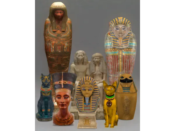 Alpha Egypt Time (9 ITEMS)The journey continues by Jennifer Jennisims - The Sims 4 Custom Content