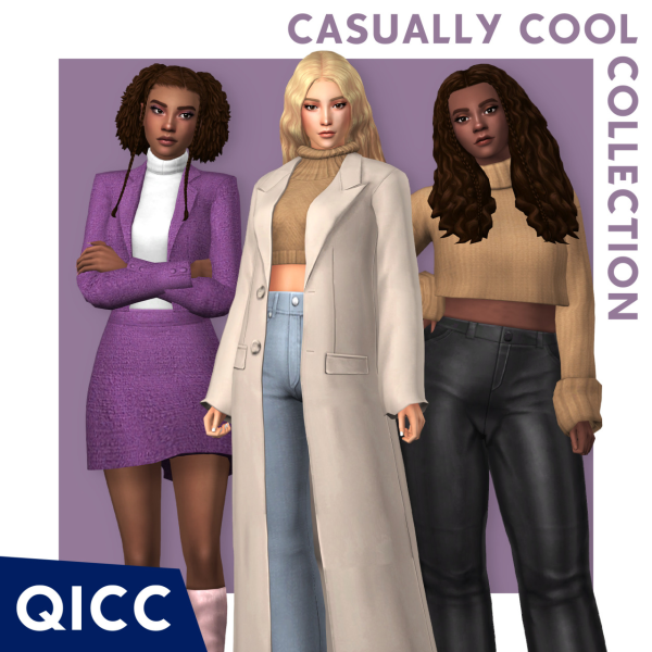 Maxis Match Casually Cool Collection by itsqicc - The Sims 4 Custom Content