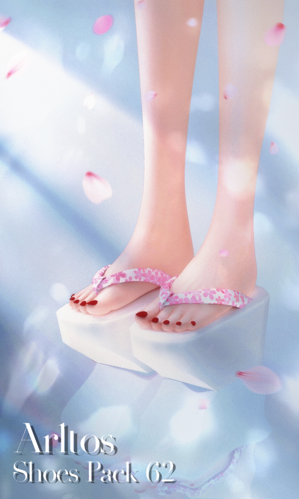 Alpha Shoes pack 62(To be published on Feb 27) by simsfinds - The Sims 4 Custom Content