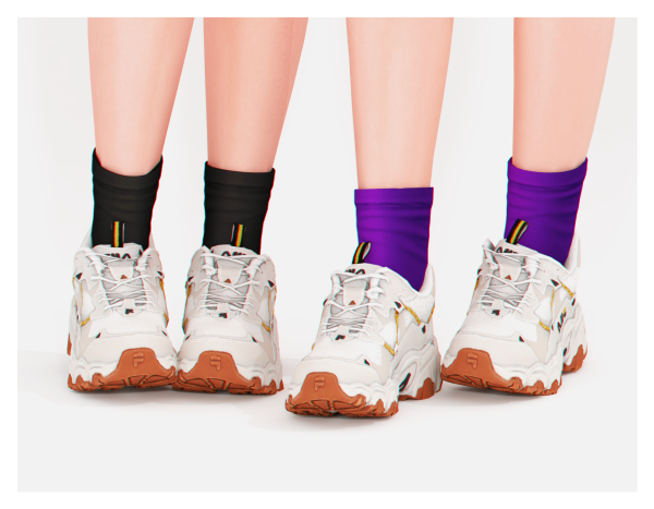 Alpha Taylor Socks by plbsims - The Sims 4 Custom Content