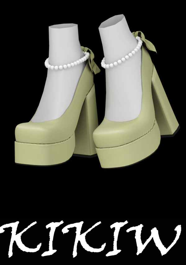 Alpha [KIKIW]Elegant woman high heels by simsfinds - The Sims 4 Custom Content