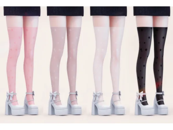 Alpha Stockings 9 by Arltos - The Sims 4 Custom Content