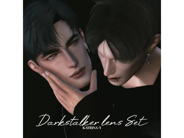 Alpha Darkstalker Lens Set y by Katrina - The Sims 4 Custom Content