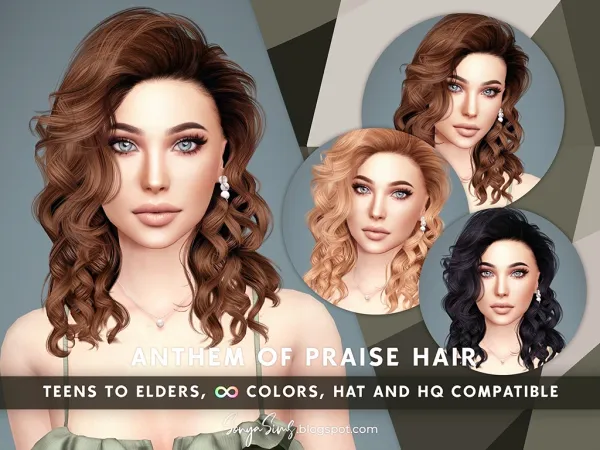 Anthem of Praise Hair now PUBLIC by SonyaSims