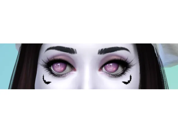 Maxis Match spooky bat decal simblrween 2018 by vympyrsim - The Sims 4 Custom Content