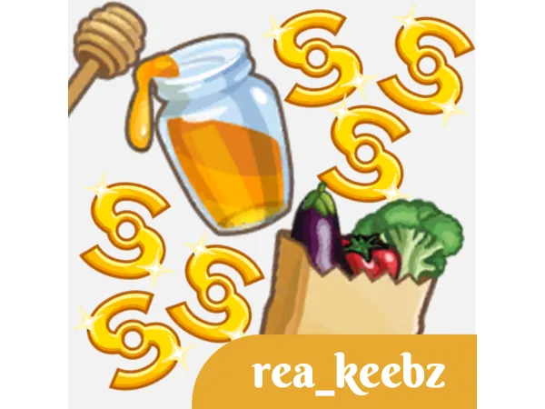 Maxis Match Sell Honey At Grocery Stalls by rea_keebz - The Sims 4 Custom Content