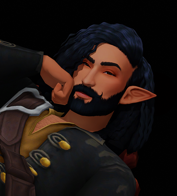 Maxis Match Demon ears by simsfinds - The Sims 4 Custom Content