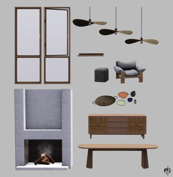 Sundays sims February Set by simsfinds - The Sims 3 Custom Content