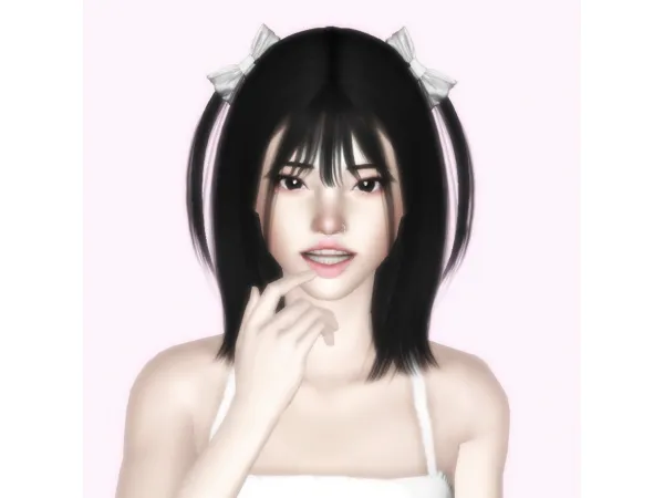 Jino Misa Hair - The Sims 3 Custom Content