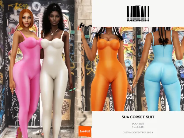 MERCH Sua Corset Suit - Sample