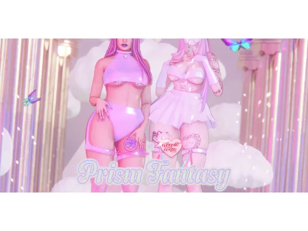 Alpha x FRC Prism Fantasy Collab by missme12 - The Sims 4 Custom Content