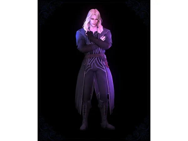 Alpha Noble male clothes - The Sims 4 Custom Content