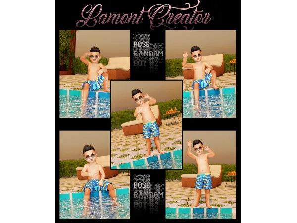 Mix Random Boy 2 - The Sims 4 Custom Content