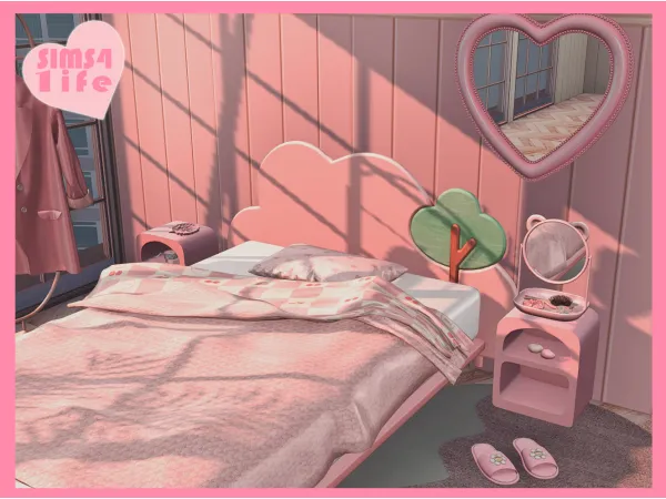 Alpha Teen Room - The Sims 4 Custom Content