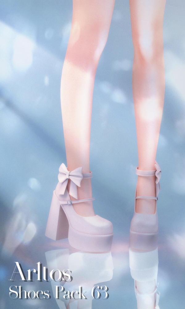 Alpha Shoes pack 63 by by simsfinds - The Sims 4 Custom Content