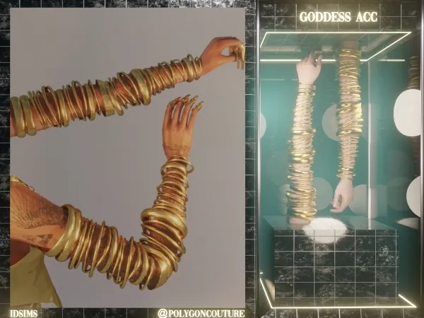 Alpha Goddes Acc - The Sims 4 Custom Content
