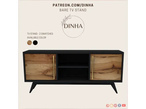 Bare TV Stand - FREE