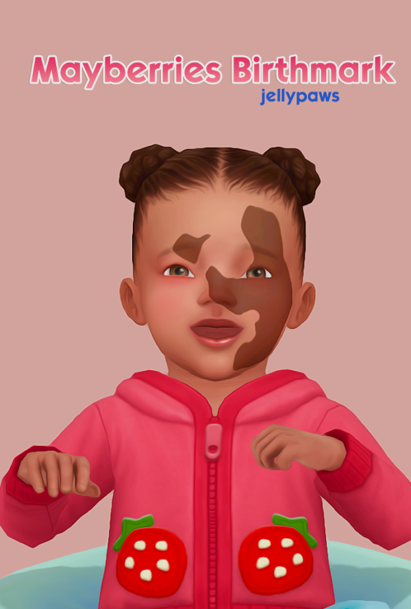 Maxis Match Mayberries Birthmark by simsfinds - The Sims 4 Custom Content