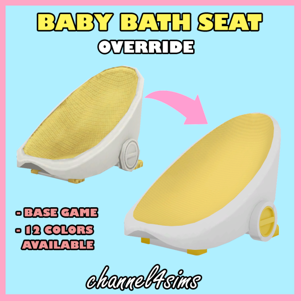 Maxis Match Baby Bath Seat override by simsfinds - The Sims 4 Custom Content