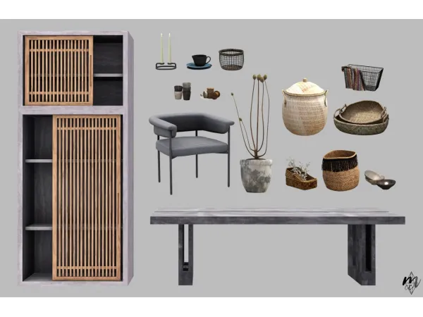 Pinkboxdesign AnYe Ceduna Set - The Sims 3 Custom Content
