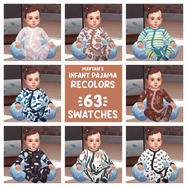 Maxis Match Baby jammies by simsfinds - The Sims 4 Custom Content