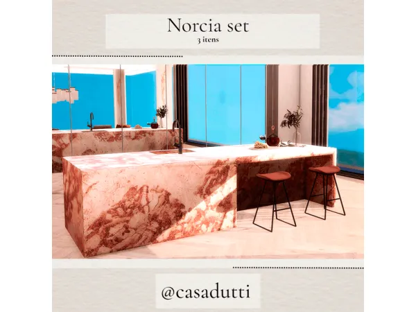 Alpha Norcia set by casadutti - The Sims 4 Custom Content