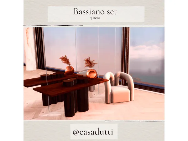 Alpha Bassiano set by casadutti - The Sims 4 Custom Content