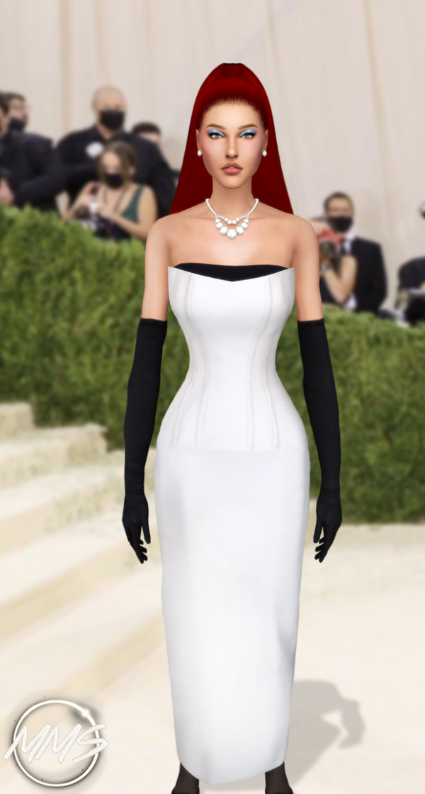 Alpha GIGI HADID 2021 MET GALA by simsfinds - The Sims 4 Custom Content